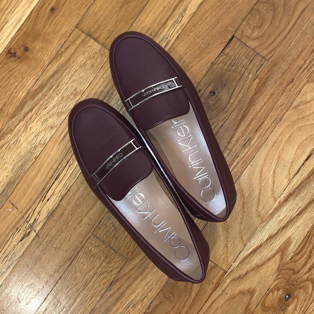 SOLD RARE maroon Calvin Klein LIRA 7.5 - Picture 9 of 11